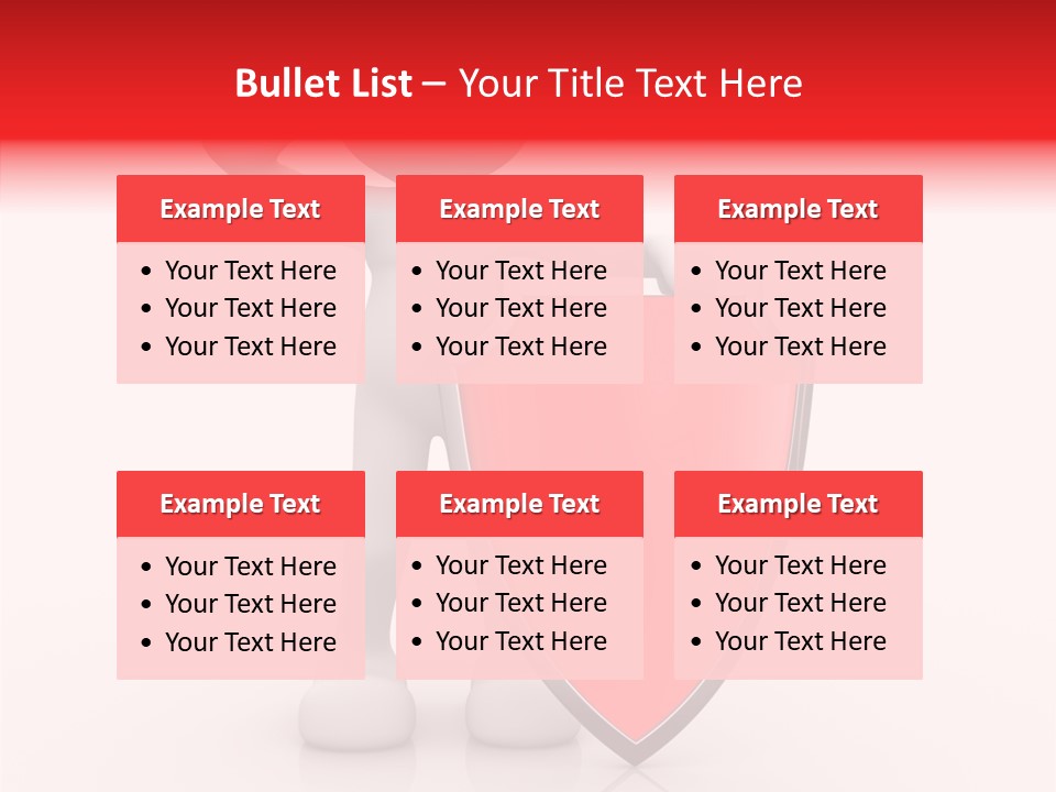 People Red Obsolete PowerPoint Template