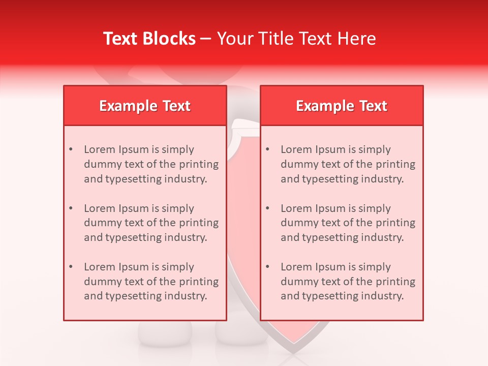 People Red Obsolete PowerPoint Template