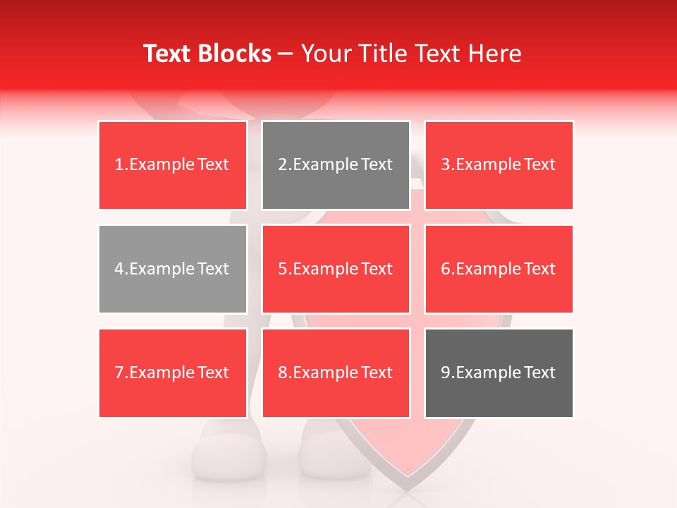 People Red Obsolete PowerPoint Template