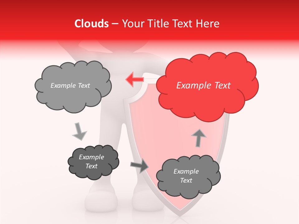 People Red Obsolete PowerPoint Template