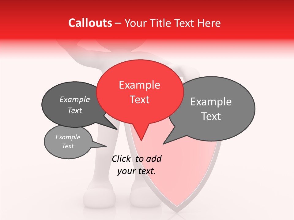 People Red Obsolete PowerPoint Template