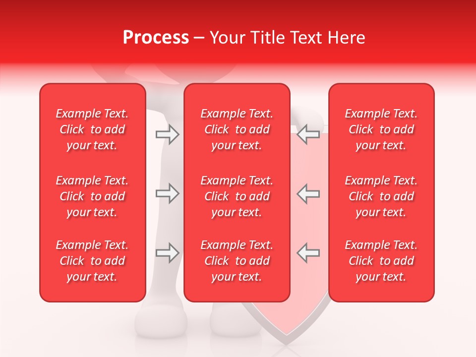 People Red Obsolete PowerPoint Template