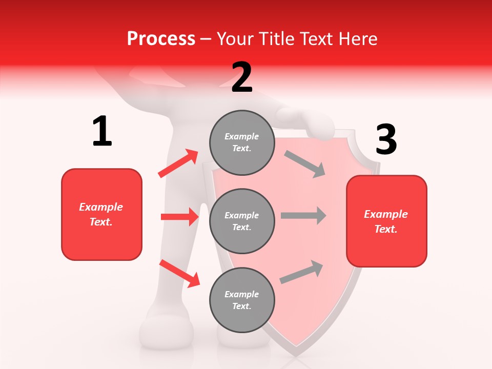 People Red Obsolete PowerPoint Template