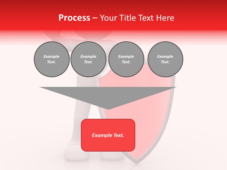 People Red Obsolete PowerPoint Template