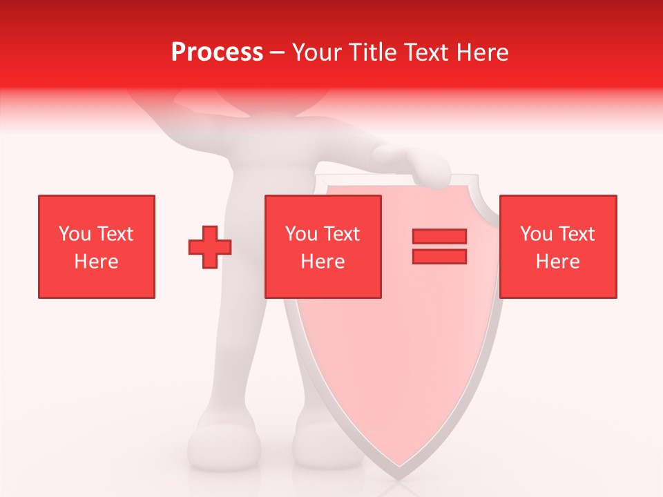 People Red Obsolete PowerPoint Template