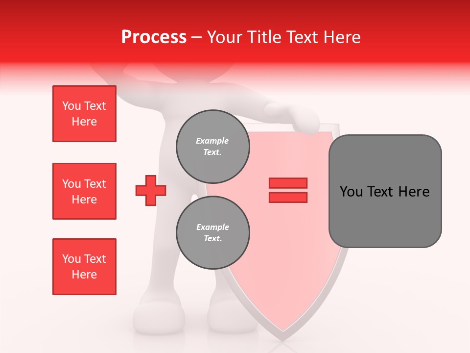 People Red Obsolete PowerPoint Template
