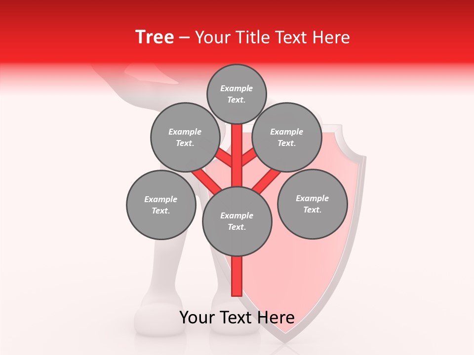People Red Obsolete PowerPoint Template