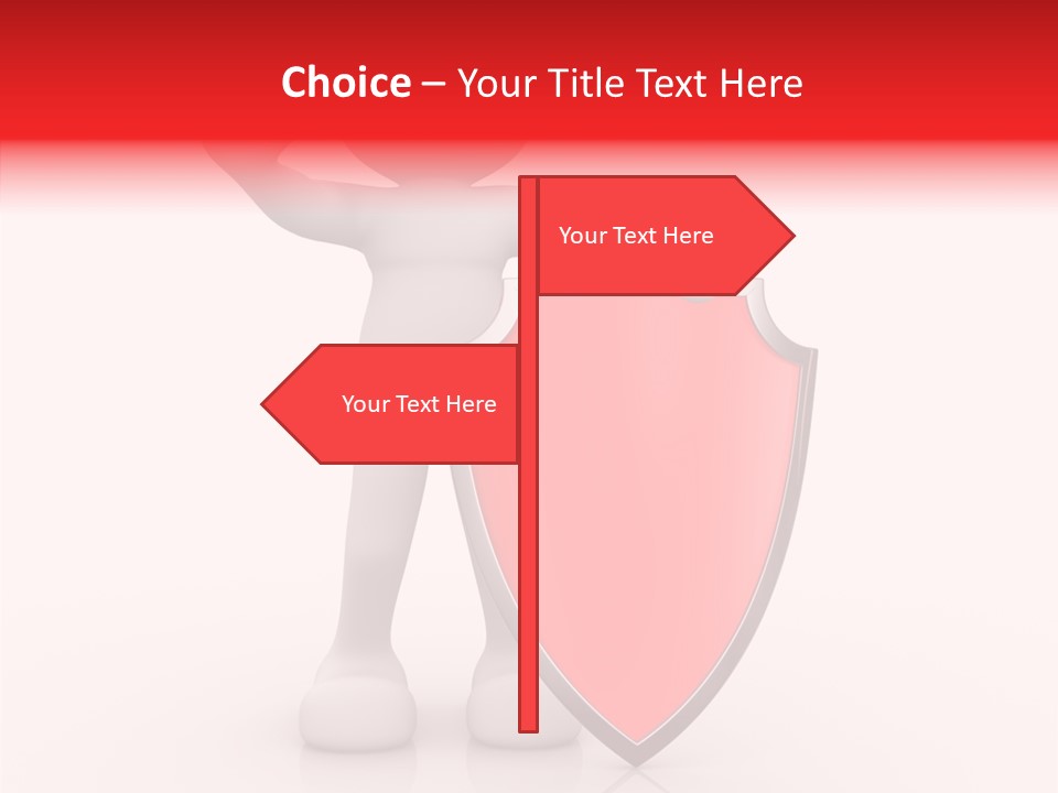 People Red Obsolete PowerPoint Template