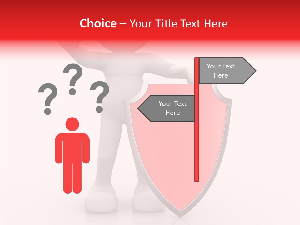 People Red Obsolete PowerPoint Template