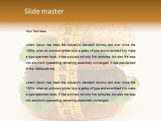 Bread Unhealthy Slim PowerPoint Template