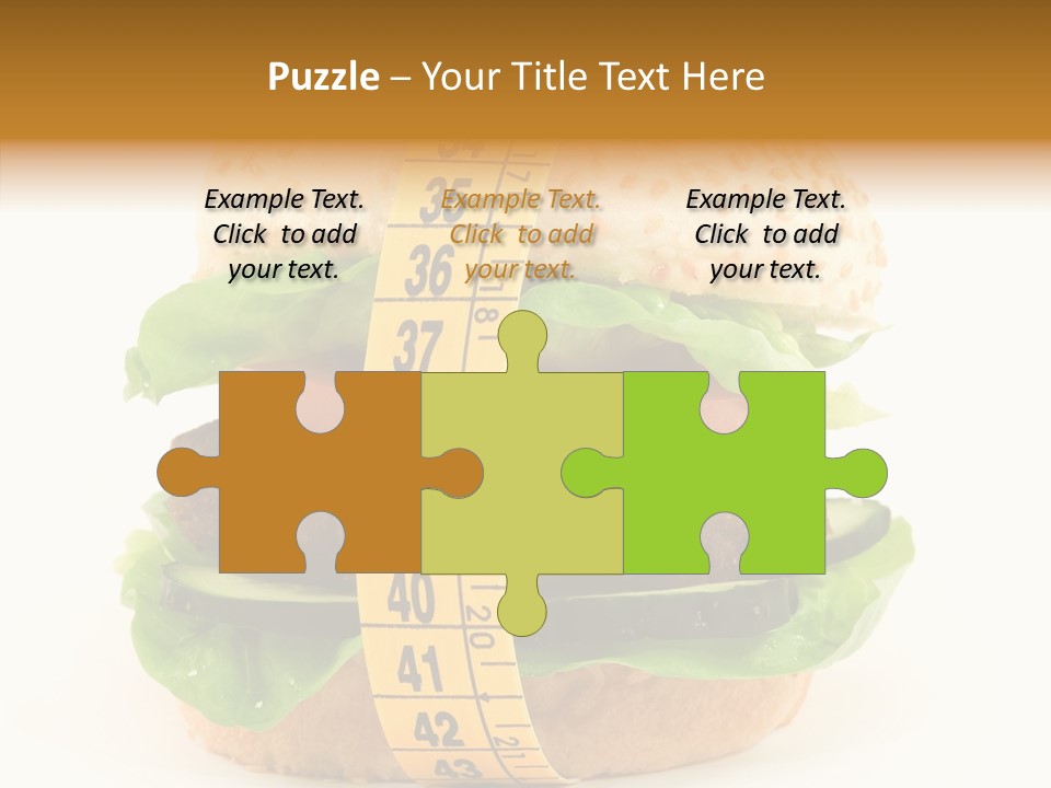 Bread Unhealthy Slim PowerPoint Template