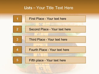 Bread Unhealthy Slim PowerPoint Template