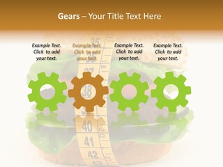 Bread Unhealthy Slim PowerPoint Template