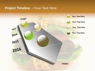 Bread Unhealthy Slim PowerPoint Template