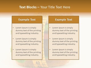 Bread Unhealthy Slim PowerPoint Template