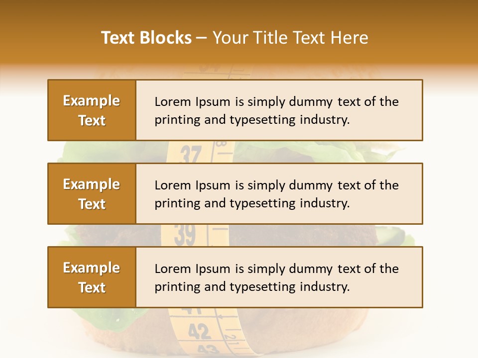 Bread Unhealthy Slim PowerPoint Template