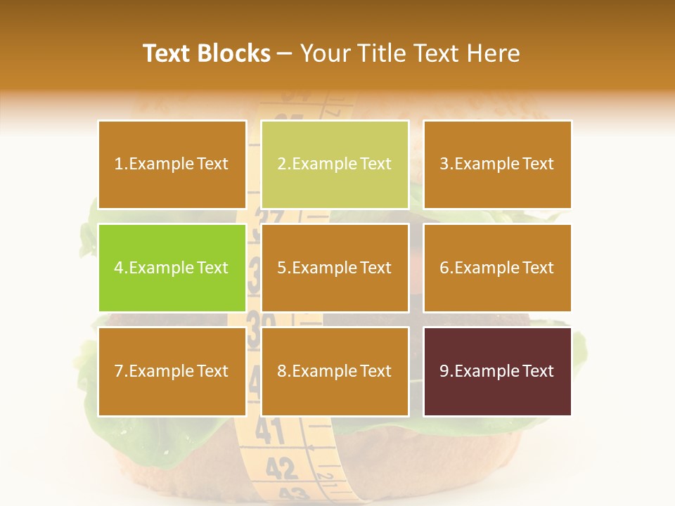 Bread Unhealthy Slim PowerPoint Template