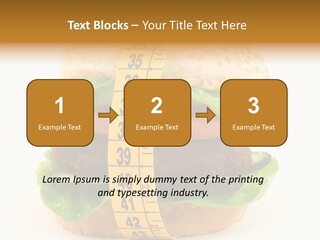 Bread Unhealthy Slim PowerPoint Template