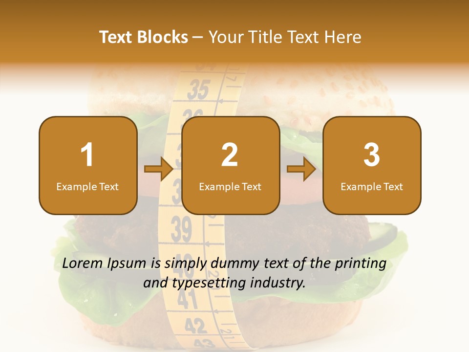 Bread Unhealthy Slim PowerPoint Template