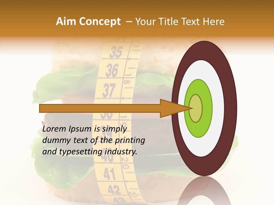 Bread Unhealthy Slim PowerPoint Template