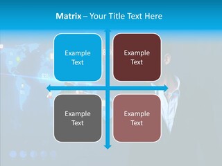 Glowing Friend Human PowerPoint Template