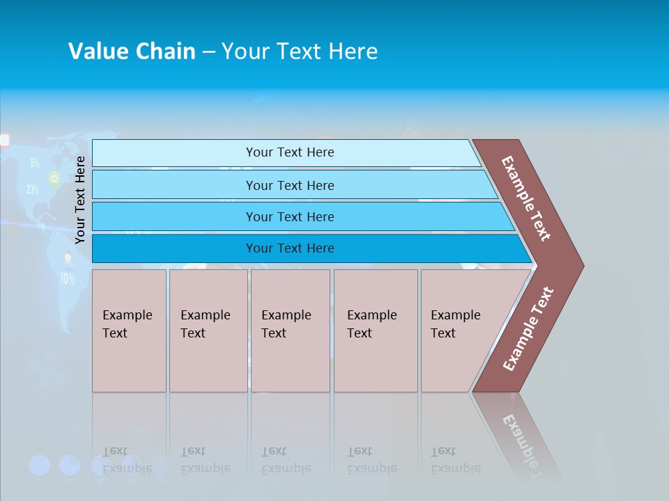 Glowing Friend Human PowerPoint Template