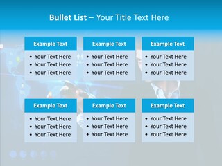 Glowing Friend Human PowerPoint Template