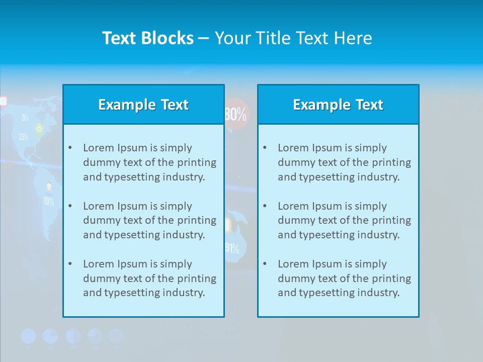 Glowing Friend Human PowerPoint Template