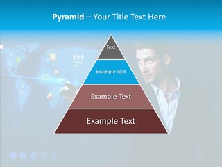 Glowing Friend Human PowerPoint Template