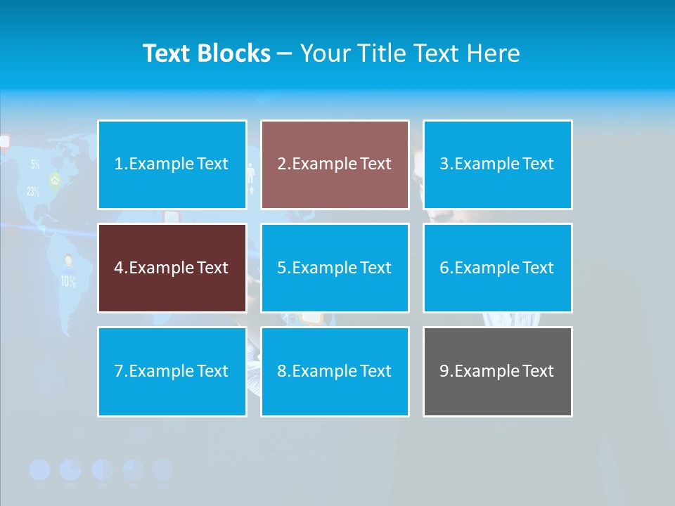 Glowing Friend Human PowerPoint Template