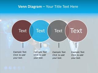 Glowing Friend Human PowerPoint Template