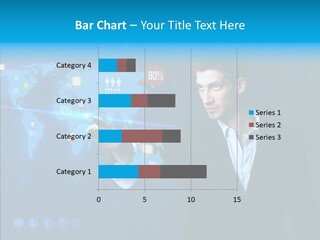 Glowing Friend Human PowerPoint Template