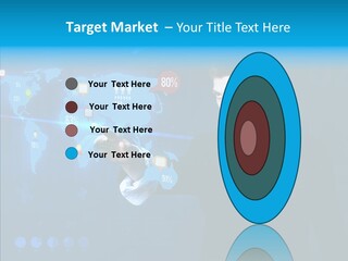 Glowing Friend Human PowerPoint Template