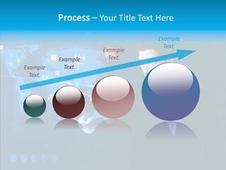 Glowing Friend Human PowerPoint Template