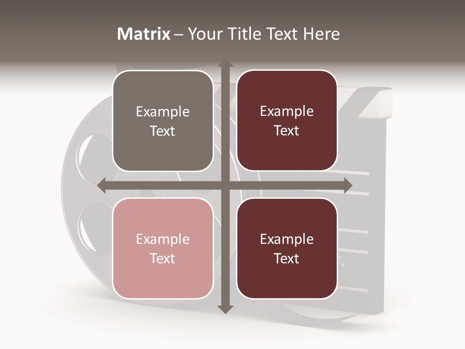 Studio Black Abstract PowerPoint Template