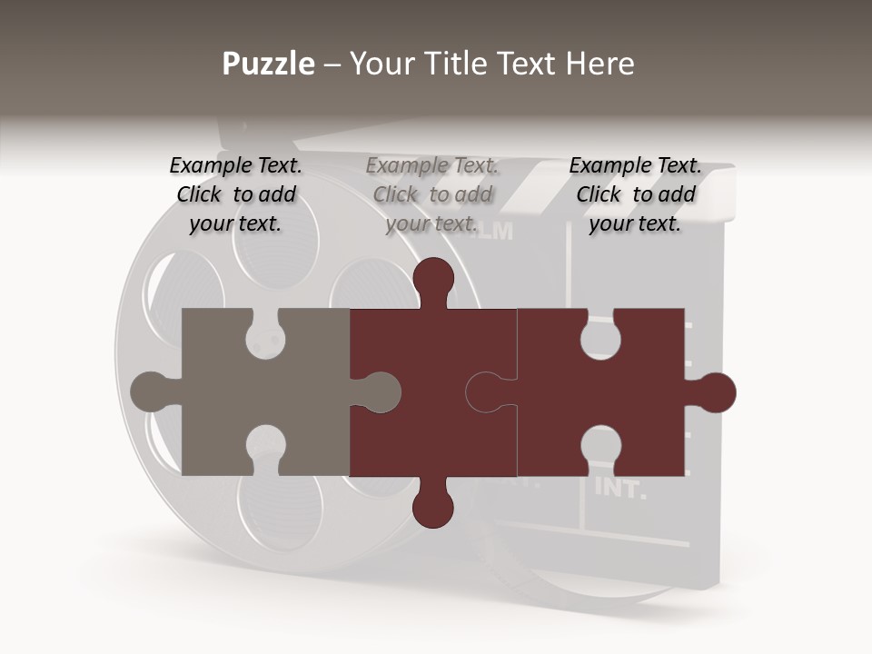 Studio Black Abstract PowerPoint Template