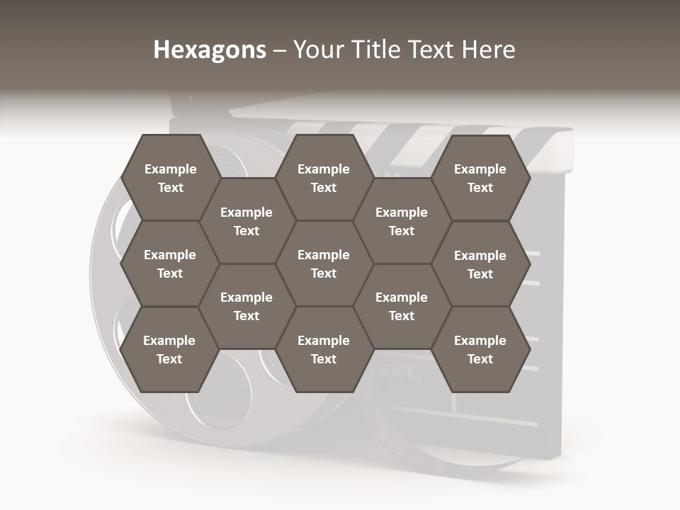 Studio Black Abstract PowerPoint Template