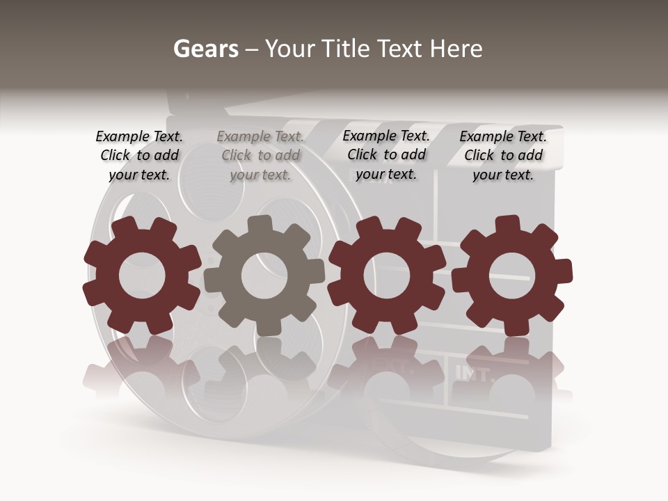 Studio Black Abstract PowerPoint Template