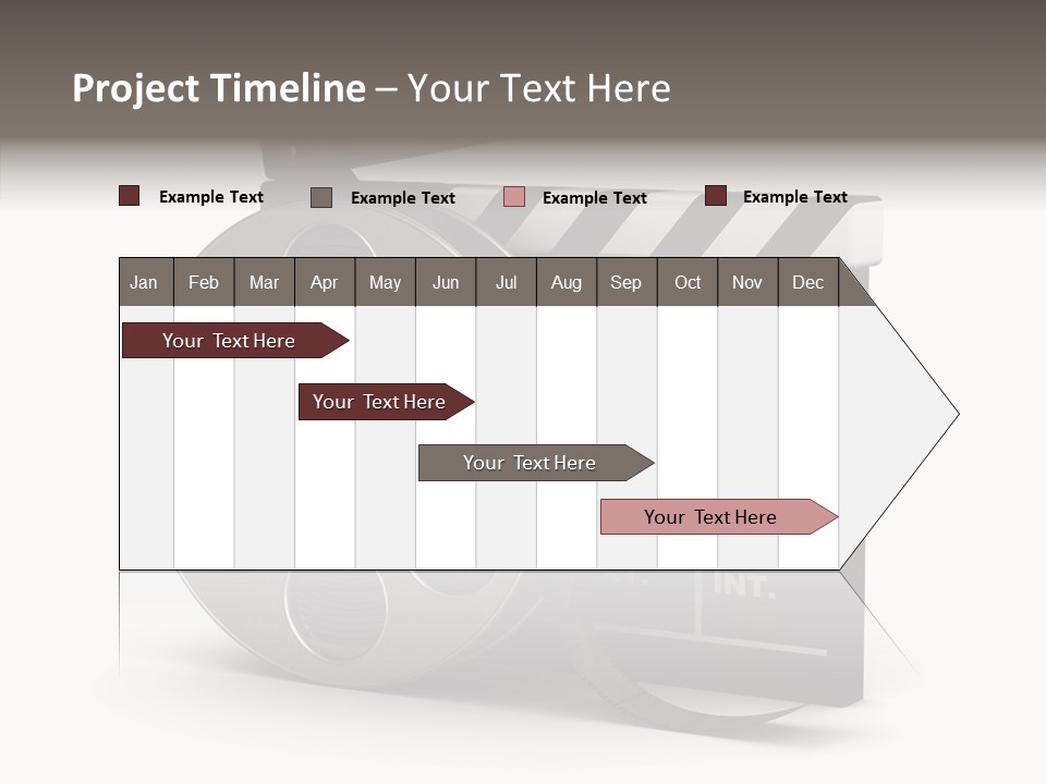 Studio Black Abstract PowerPoint Template