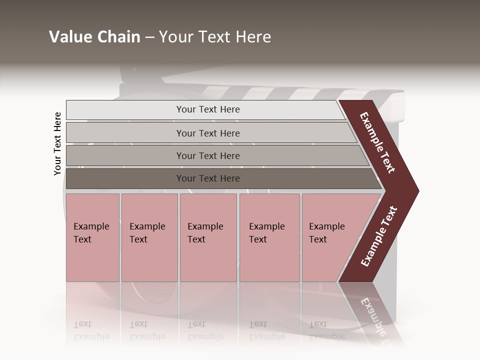 Studio Black Abstract PowerPoint Template