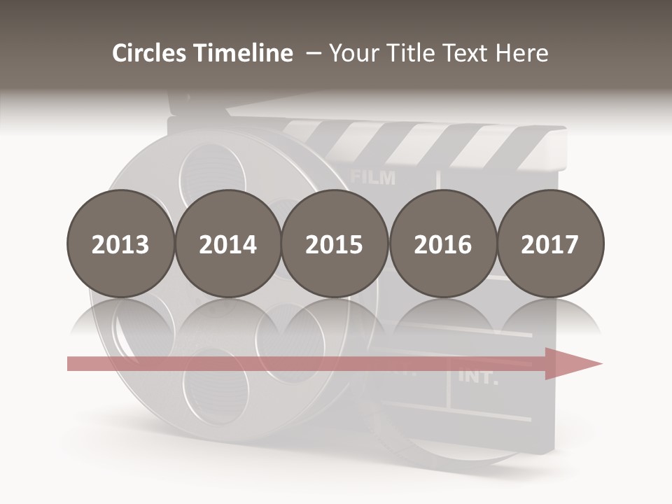 Studio Black Abstract PowerPoint Template