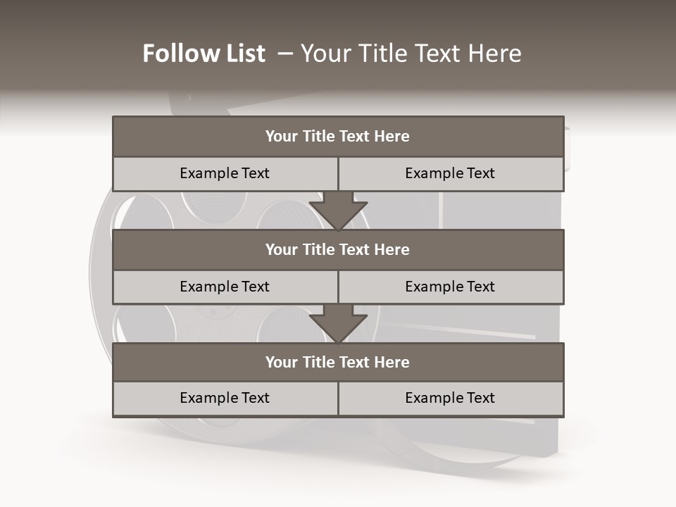 Studio Black Abstract PowerPoint Template