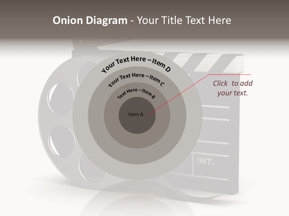 Studio Black Abstract PowerPoint Template