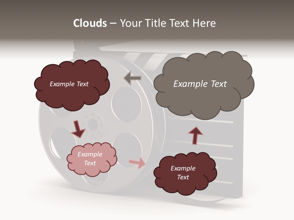 Studio Black Abstract PowerPoint Template