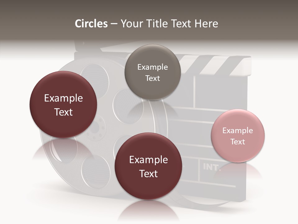 Studio Black Abstract PowerPoint Template