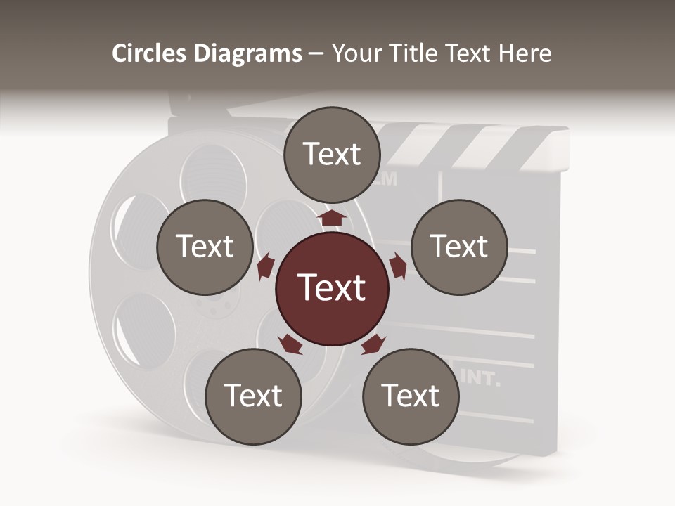 Studio Black Abstract PowerPoint Template