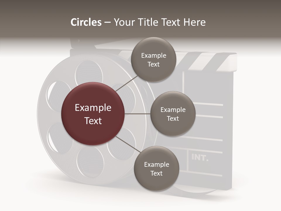 Studio Black Abstract PowerPoint Template