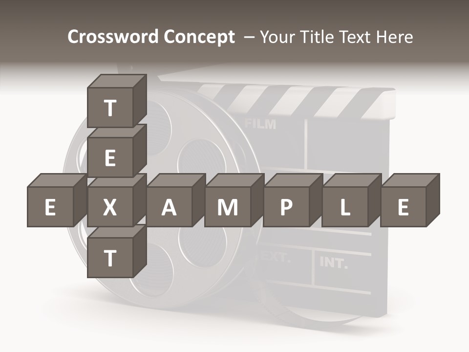 Studio Black Abstract PowerPoint Template