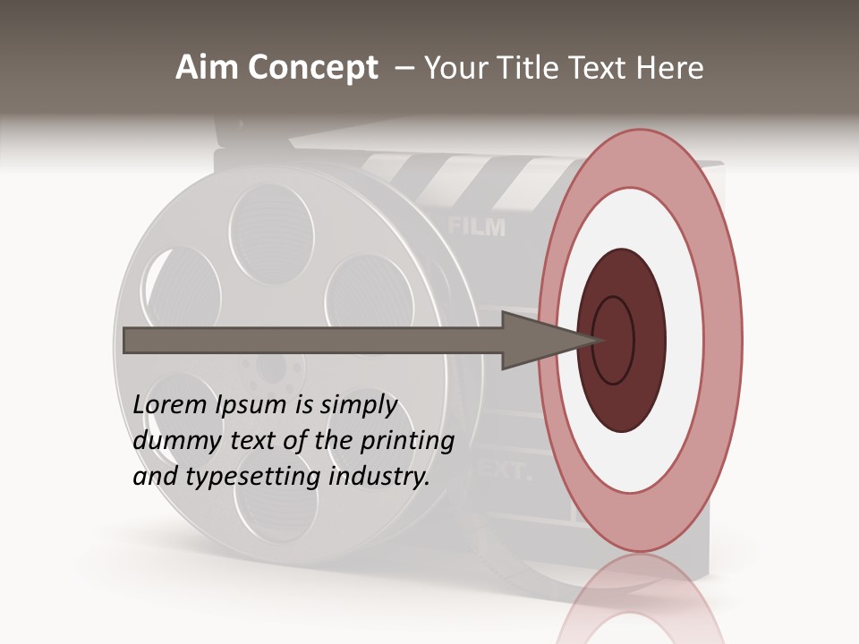 Studio Black Abstract PowerPoint Template