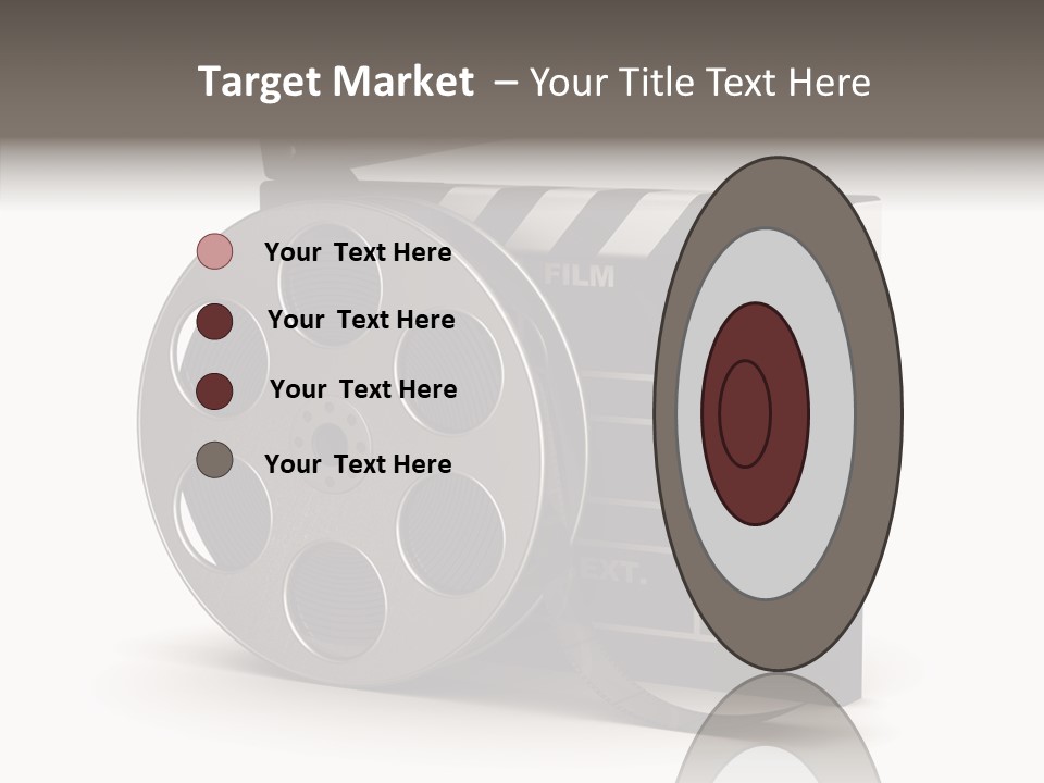 Studio Black Abstract PowerPoint Template